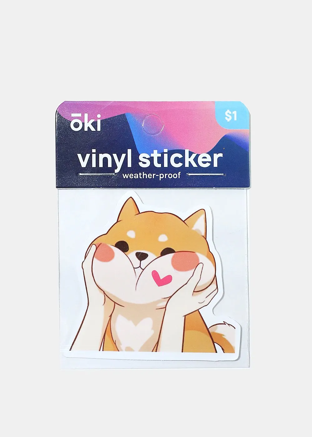 Oki Sticker- Finger Heart