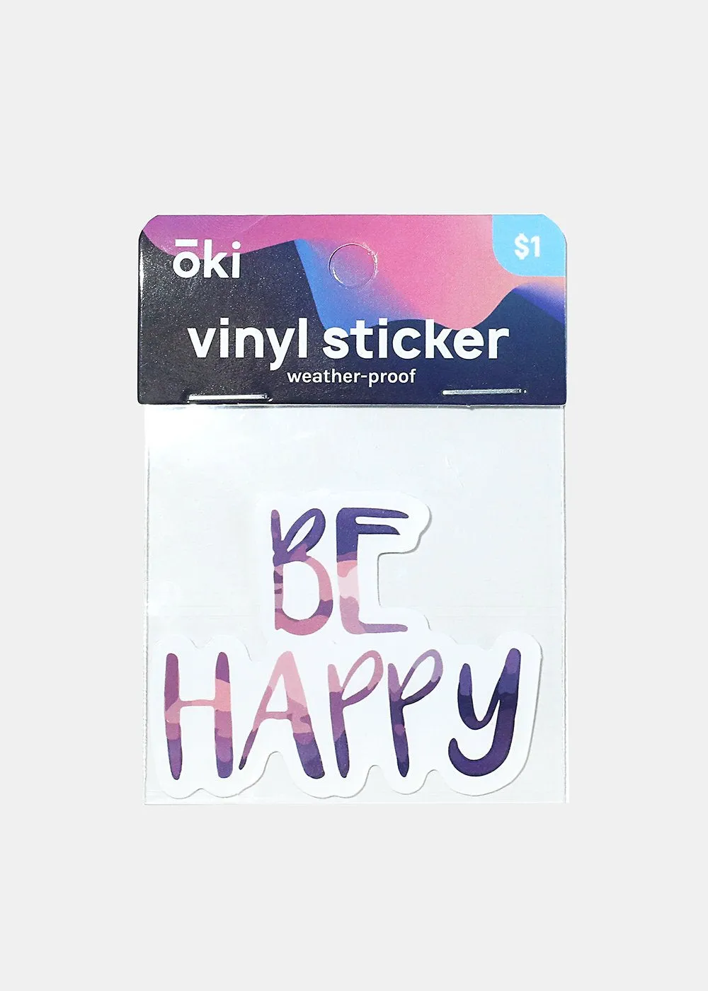 Oki Sticker- Good Vibes