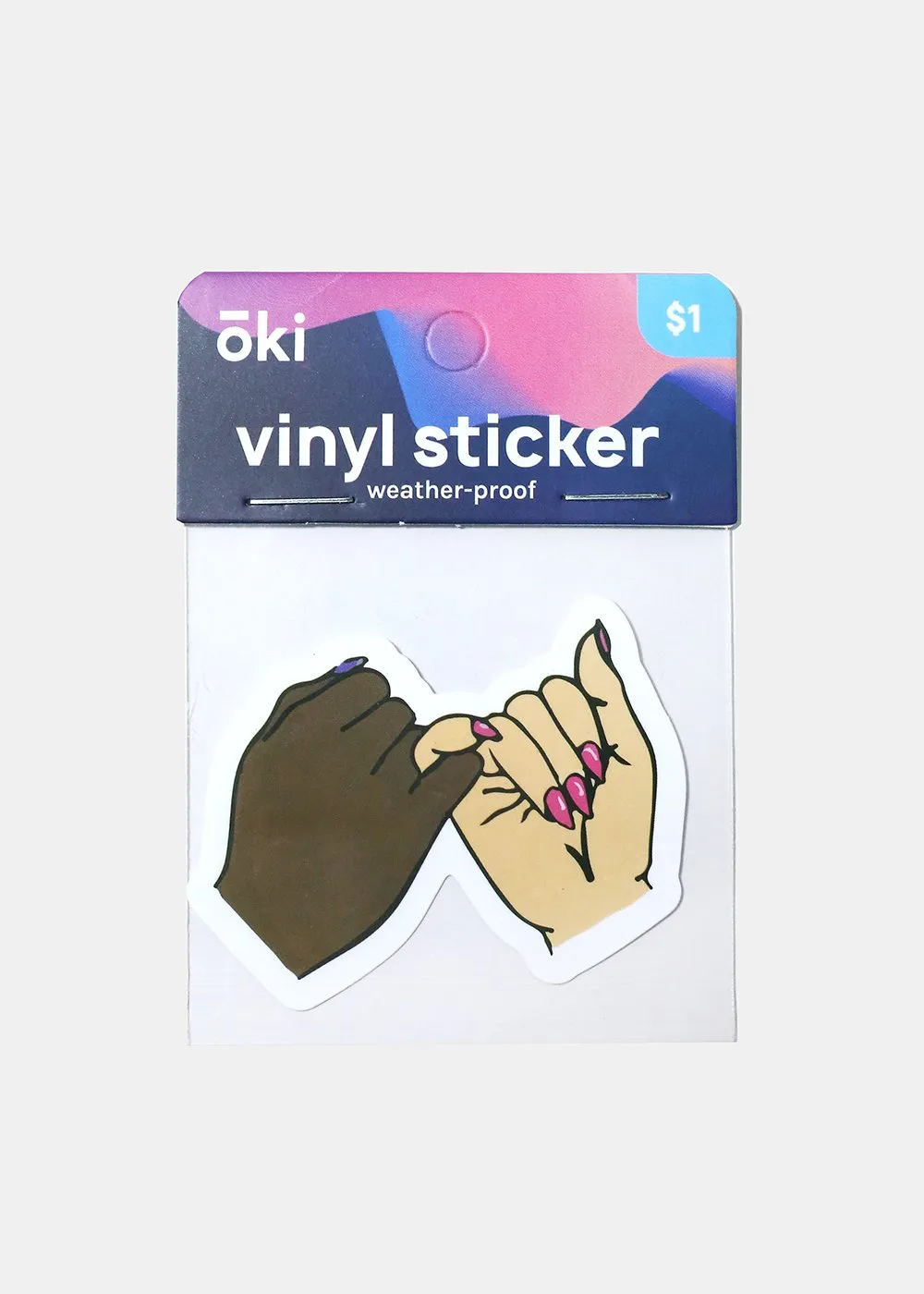 Oki Sticker- Pinky Promise
