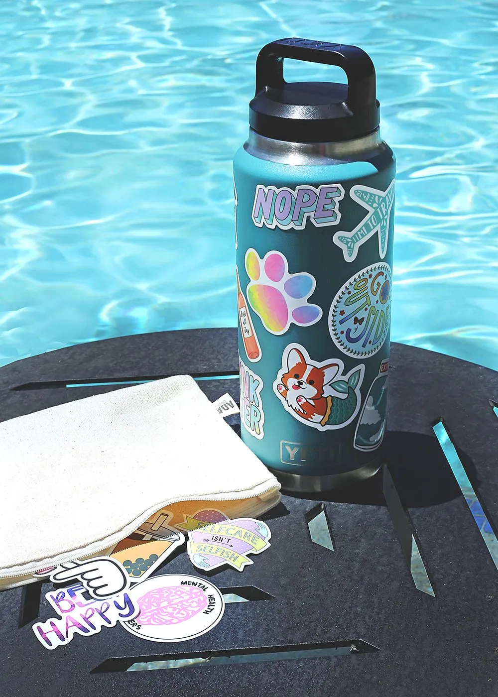 Oki Sticker- Red Wine
