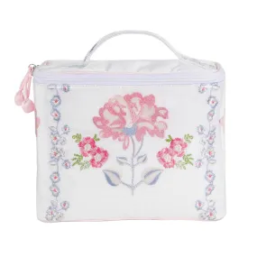 Peony Train Case in Pink