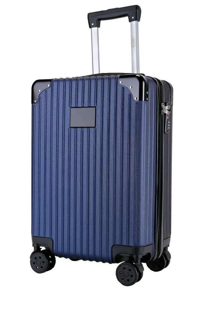 Pepperdine University Waves Premium 2-Toned 21" Carry-On Hardcase in NAVY