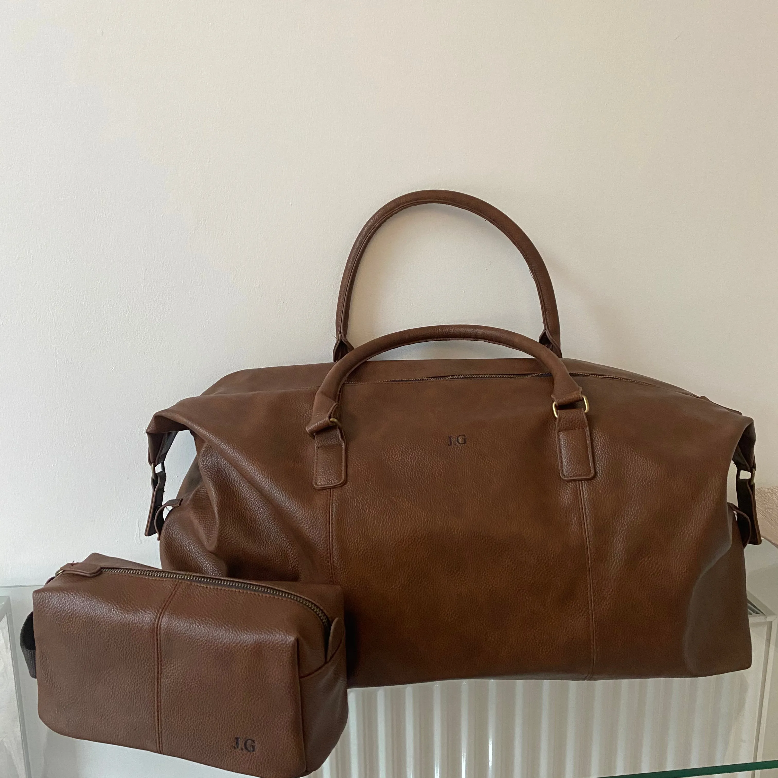 Personalised Travel Weekend Holdall Bag