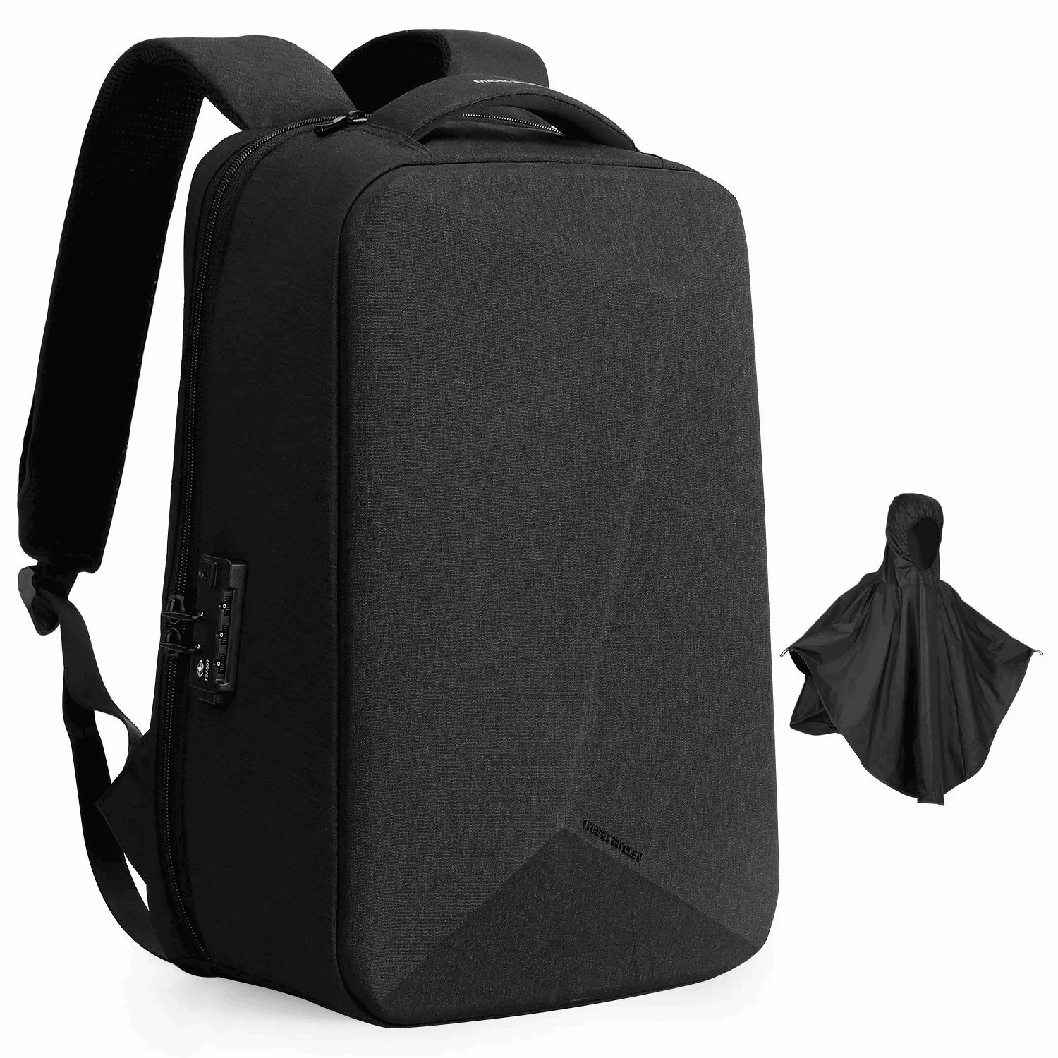 Protector I: Diamond-cut Design Hard shell Waterproof Anti-scratch Multifunctional Laptop Backpack