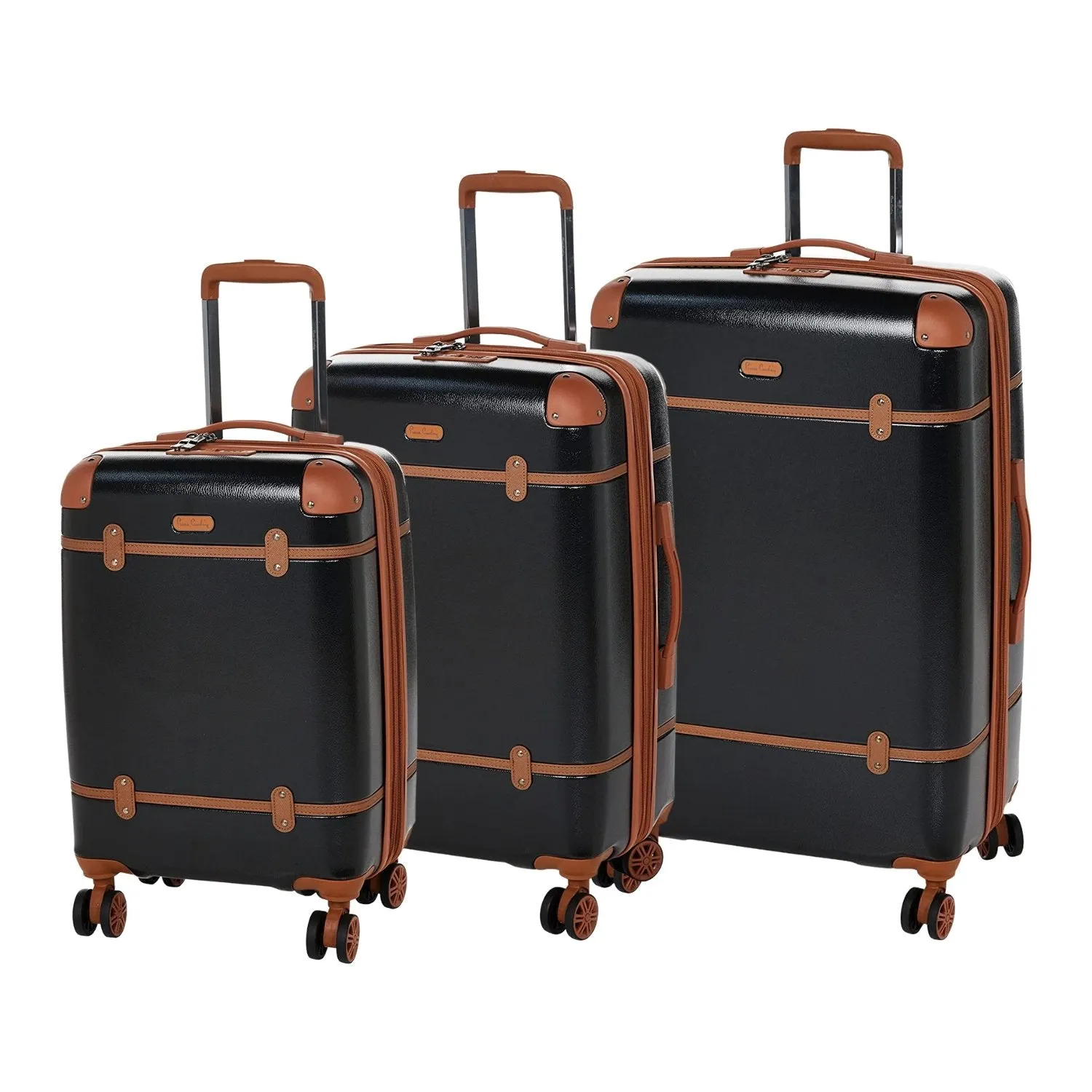 Quebec Hardcase Trolley set of 3 - Dark Grey