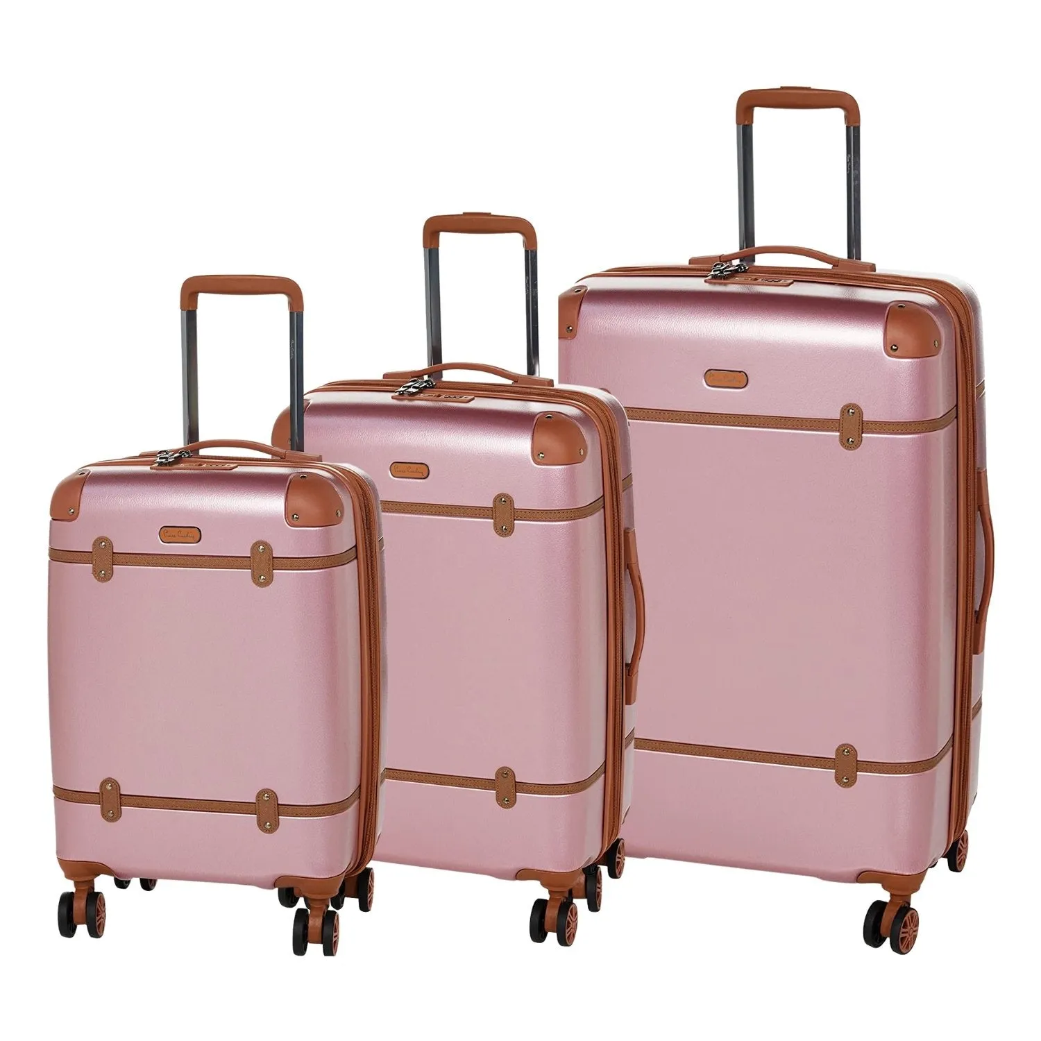 Quebec Hardcase Trolley set of 3 - Dark Grey