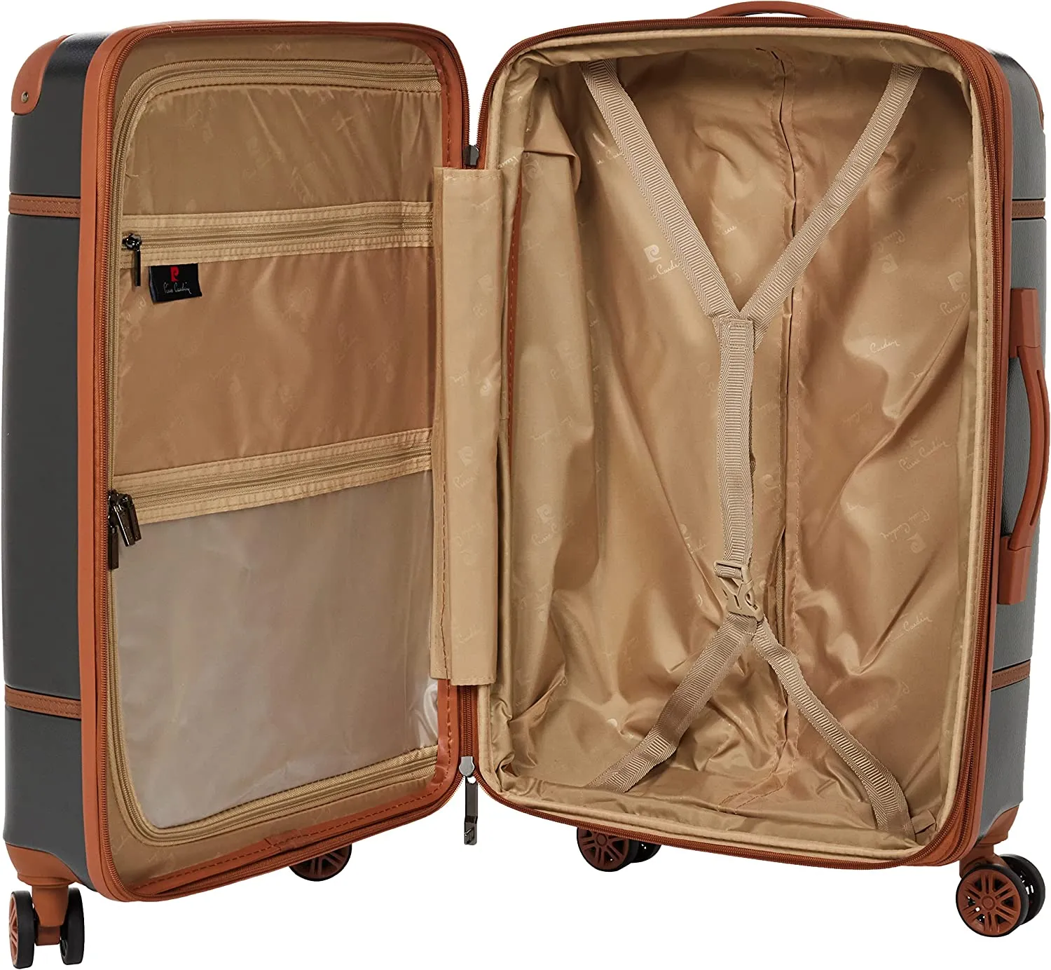Quebec Hardcase Trolley set of 3 - Dark Grey