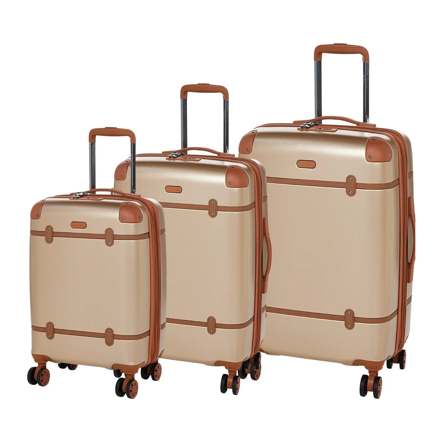 Quebec Hardcase Trolley set of 3 - Dark Grey