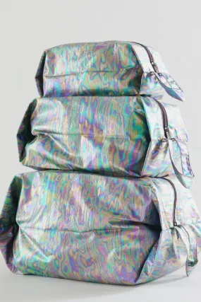 Rainbow Metallic 3D Zip Set