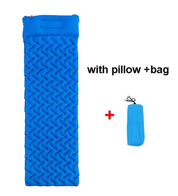 Rooxin Camping Mat Inflatable Mattress for Sleeping Pad Waterproof Cushion Mattress in Tent Air Bed