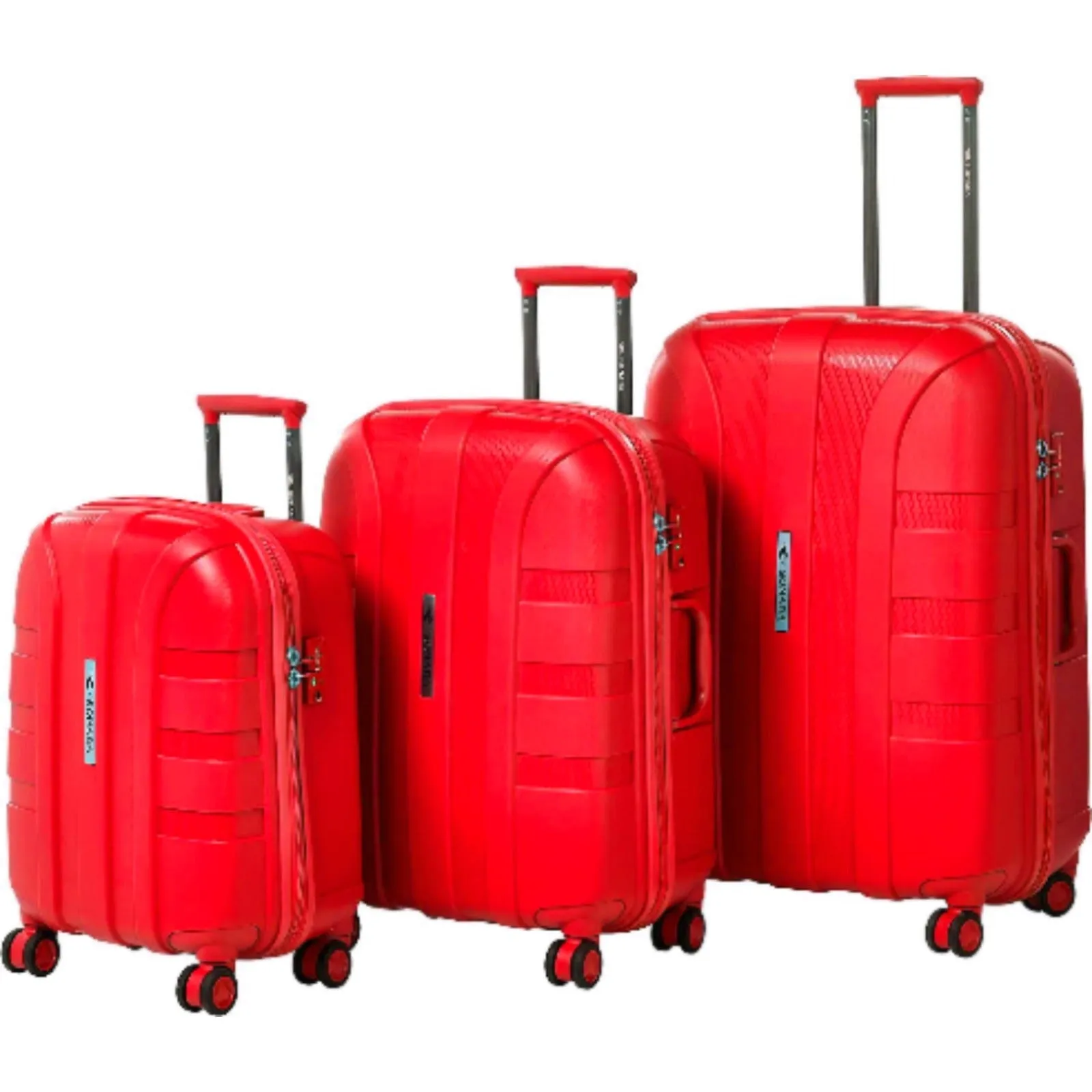 Santiago Suitcase Set of 3-Red