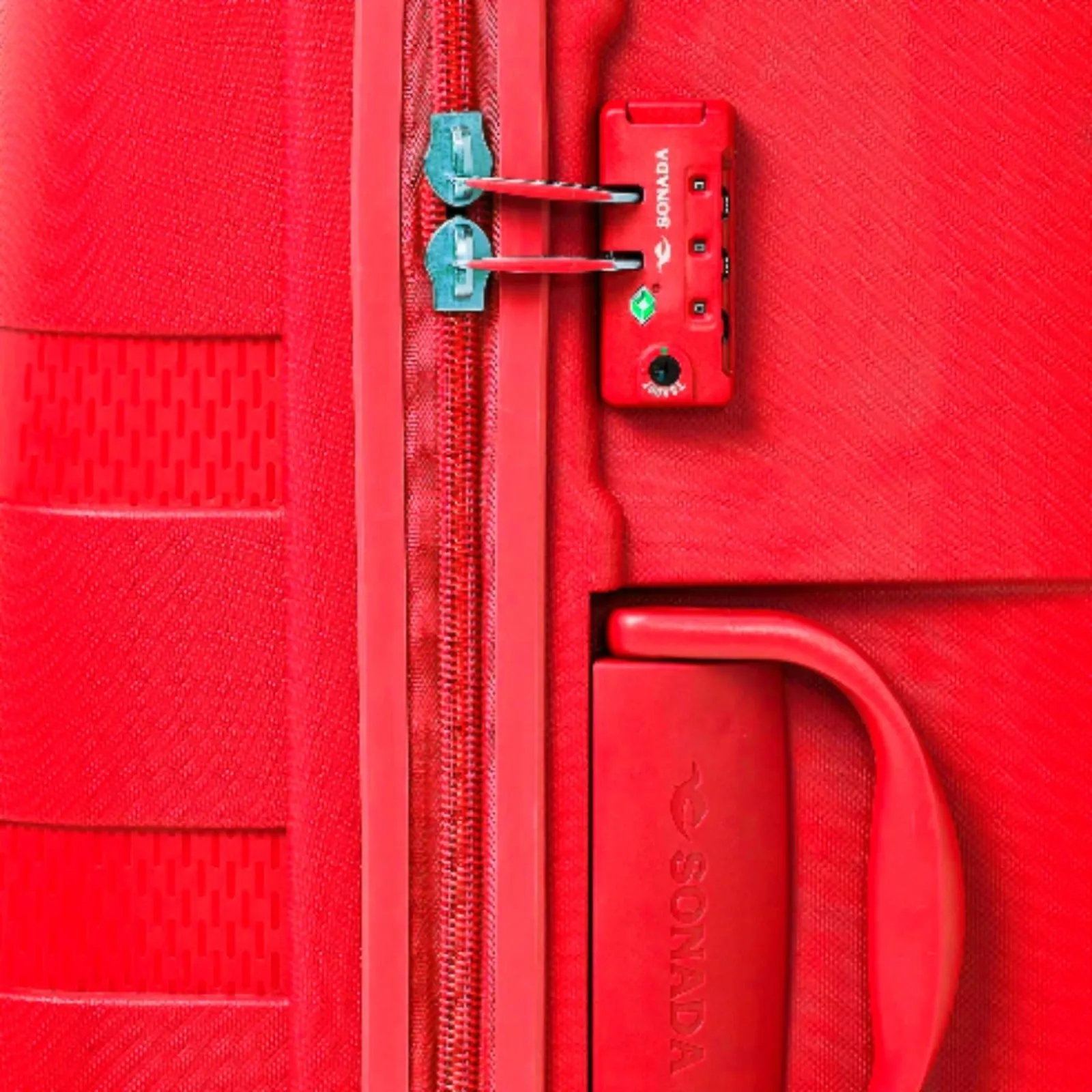Santiago Suitcase Set of 3-Red