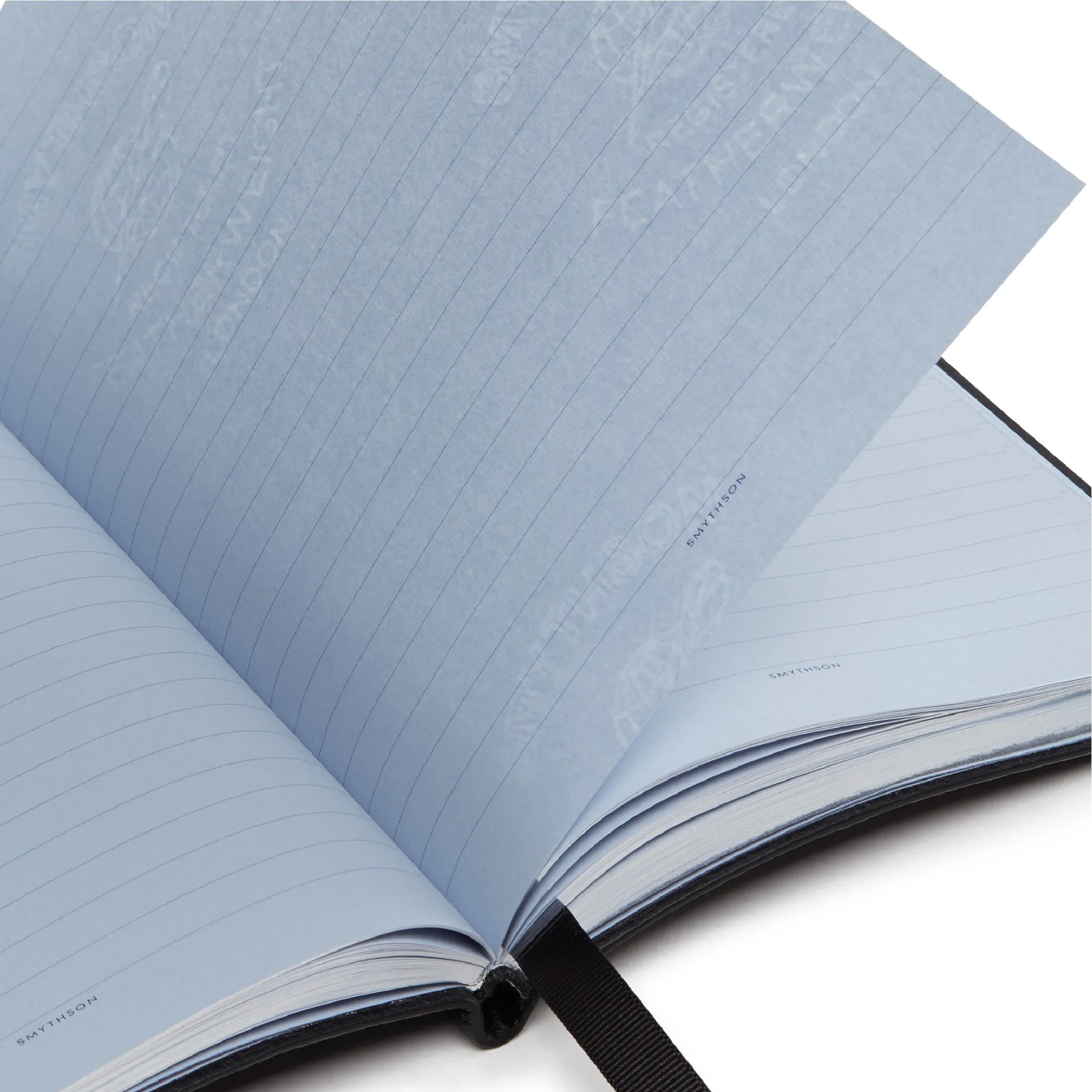SMYTHSON Black Soho Notebook in Ludlow