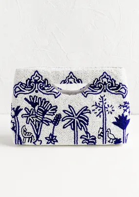 Tangier Beaded Clutch
