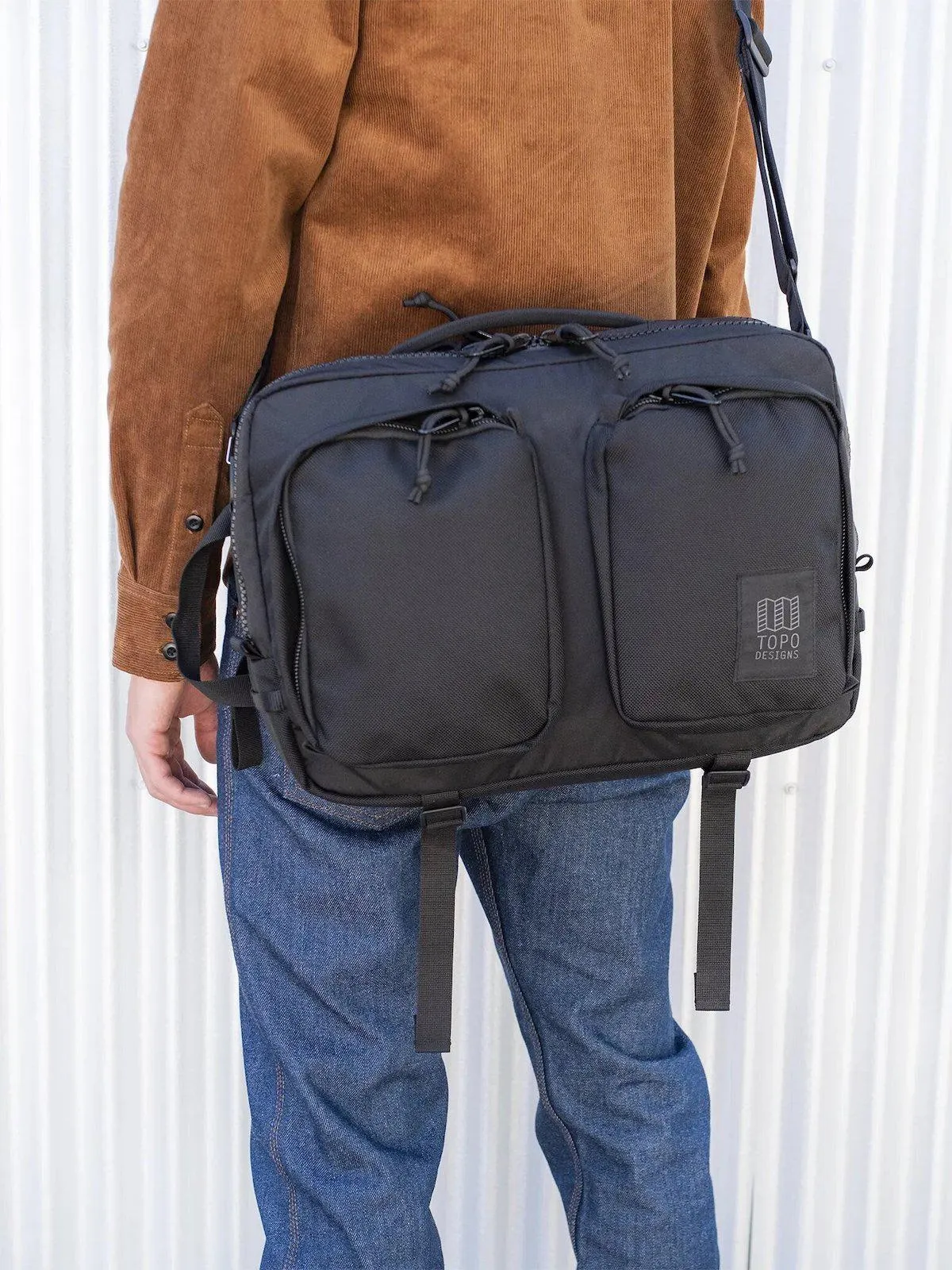 Topo Designs Global Briefcase Olive
