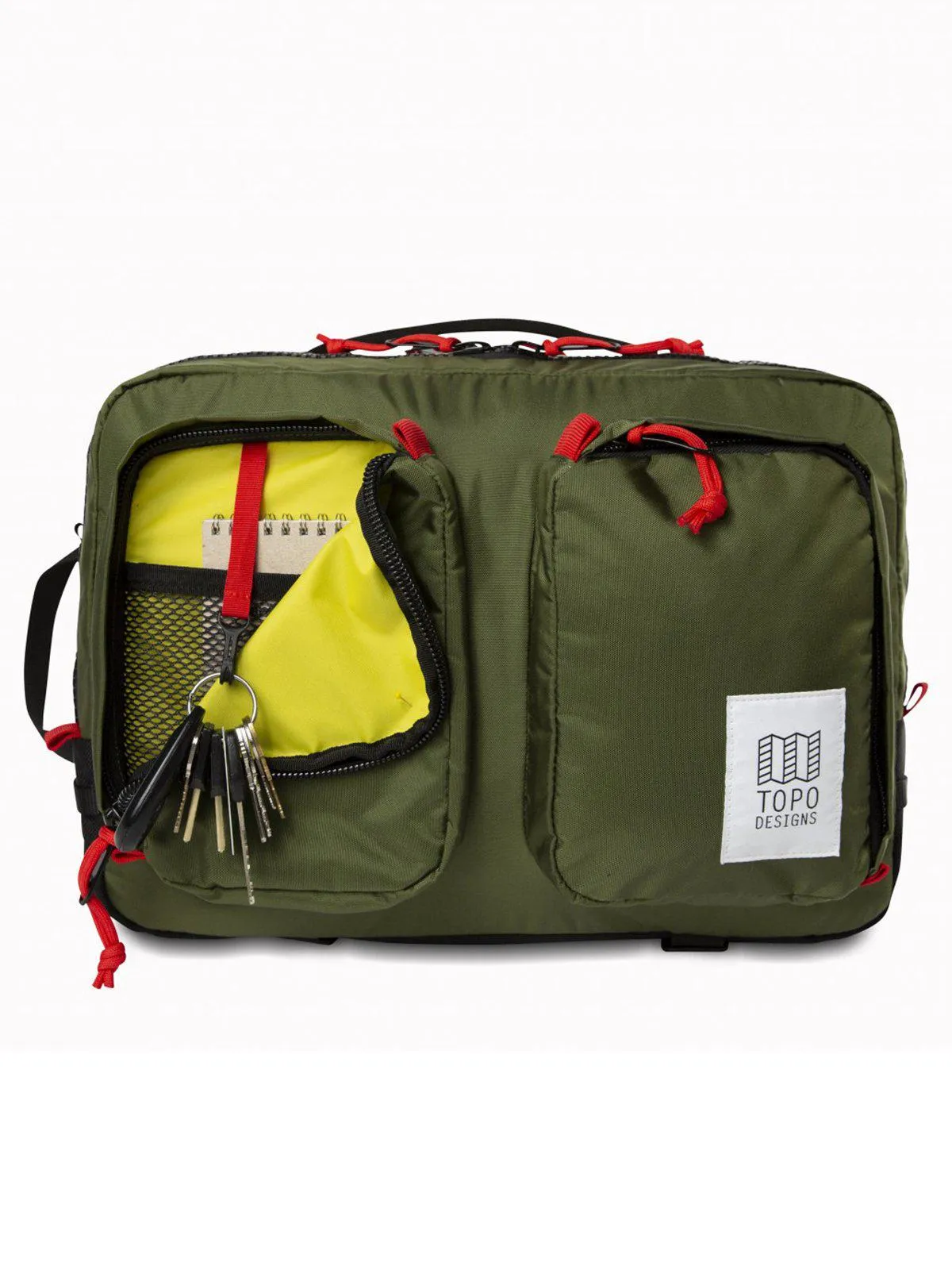 Topo Designs Global Briefcase Olive