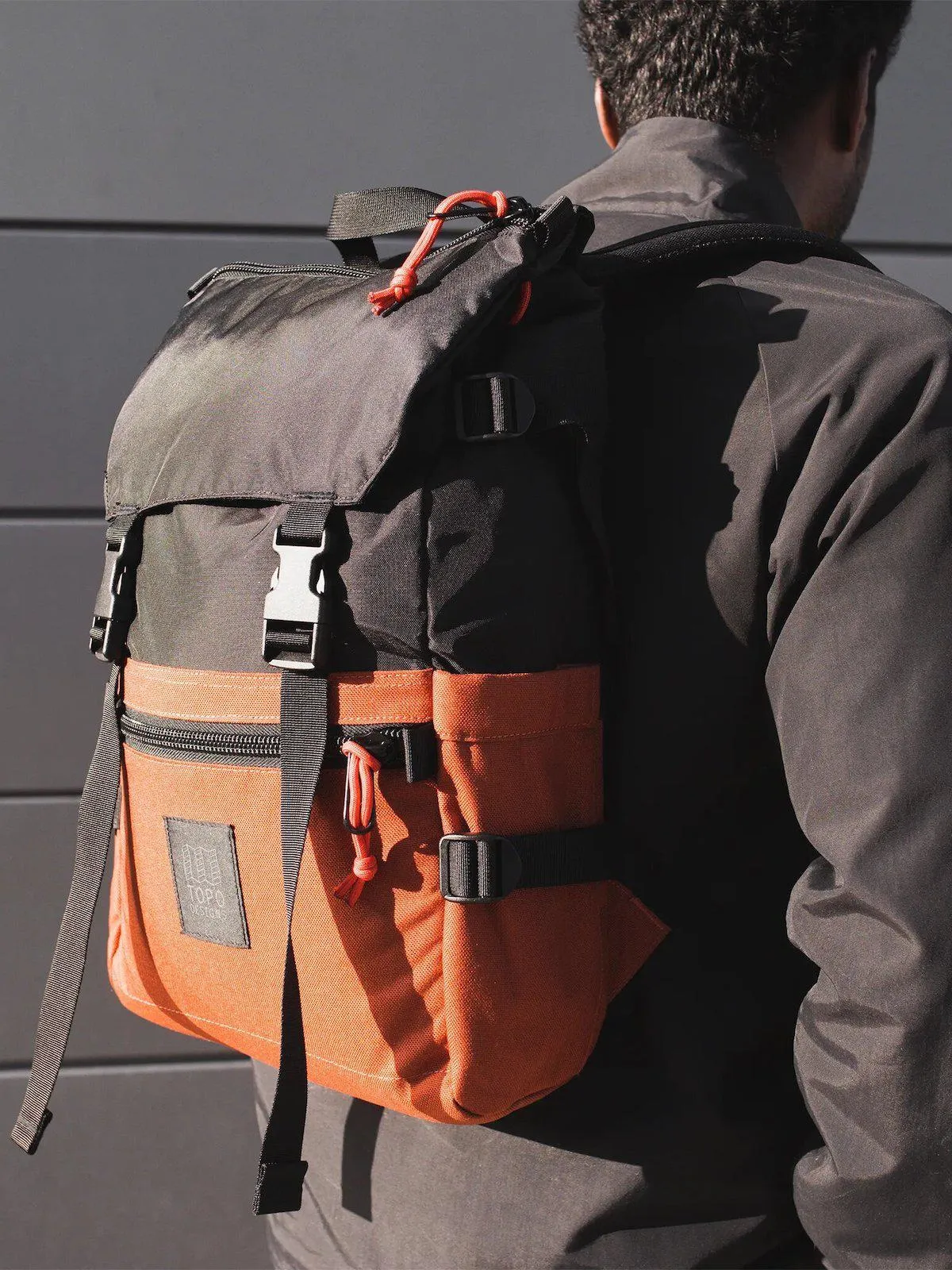 Topo Designs Rover Pack Navy Red