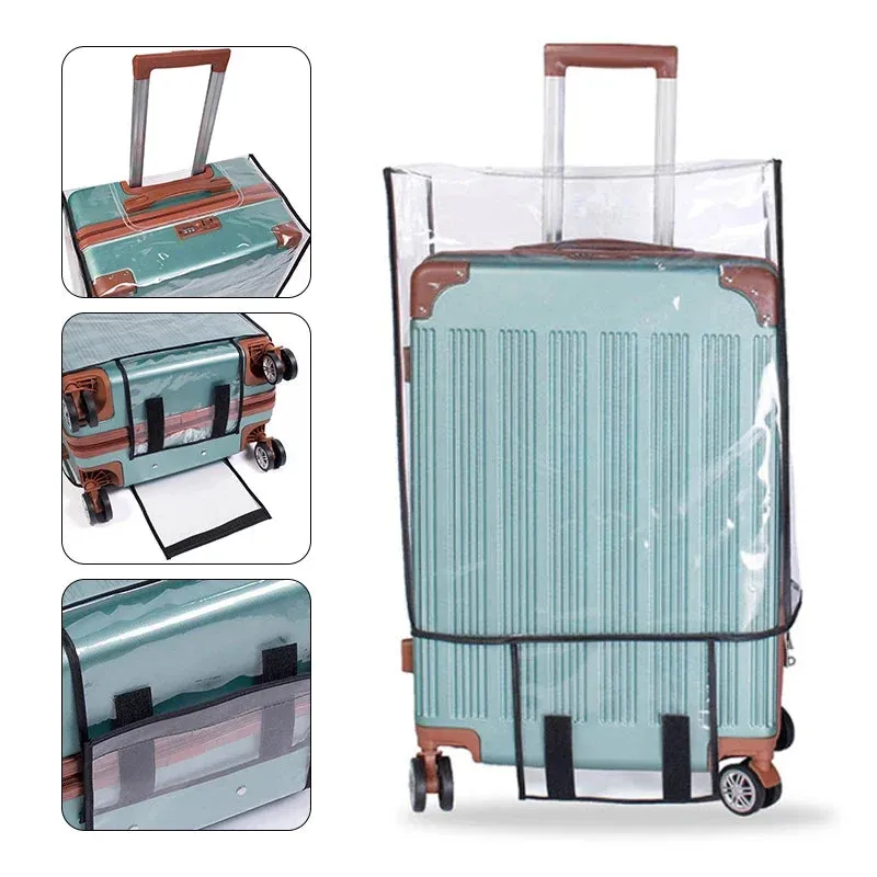 Transparent Waterproof Luggage Cover | Dustproof Protector