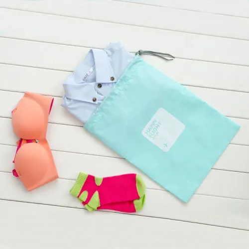 Travel Storage Organiser Pouches - 4 Piece Set