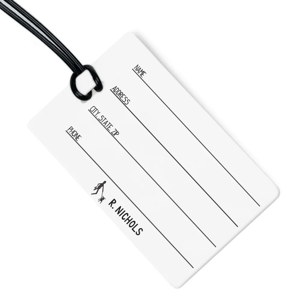 Tropical Getaway Luggage Tag