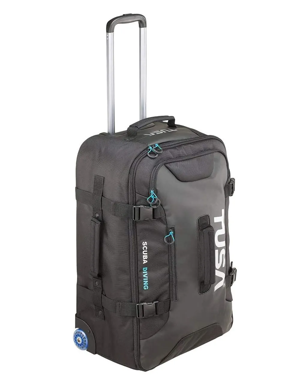 Tusa Roller Dive Bag, Black, Medium