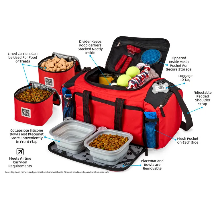 Ultimate Week Away Duffle Bag ~ Red