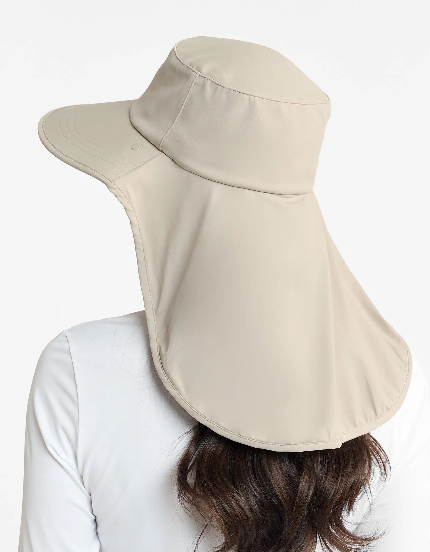 Ultimate Wide Brim Sun Hat with Face Protection UPF 50  (Legionnaire Style)