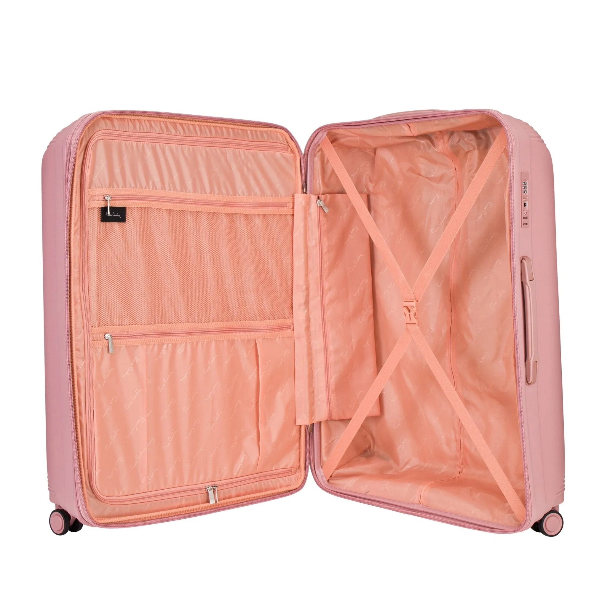 Vienna Suitcases Set of 3   Beauty Case - Rose Gold
