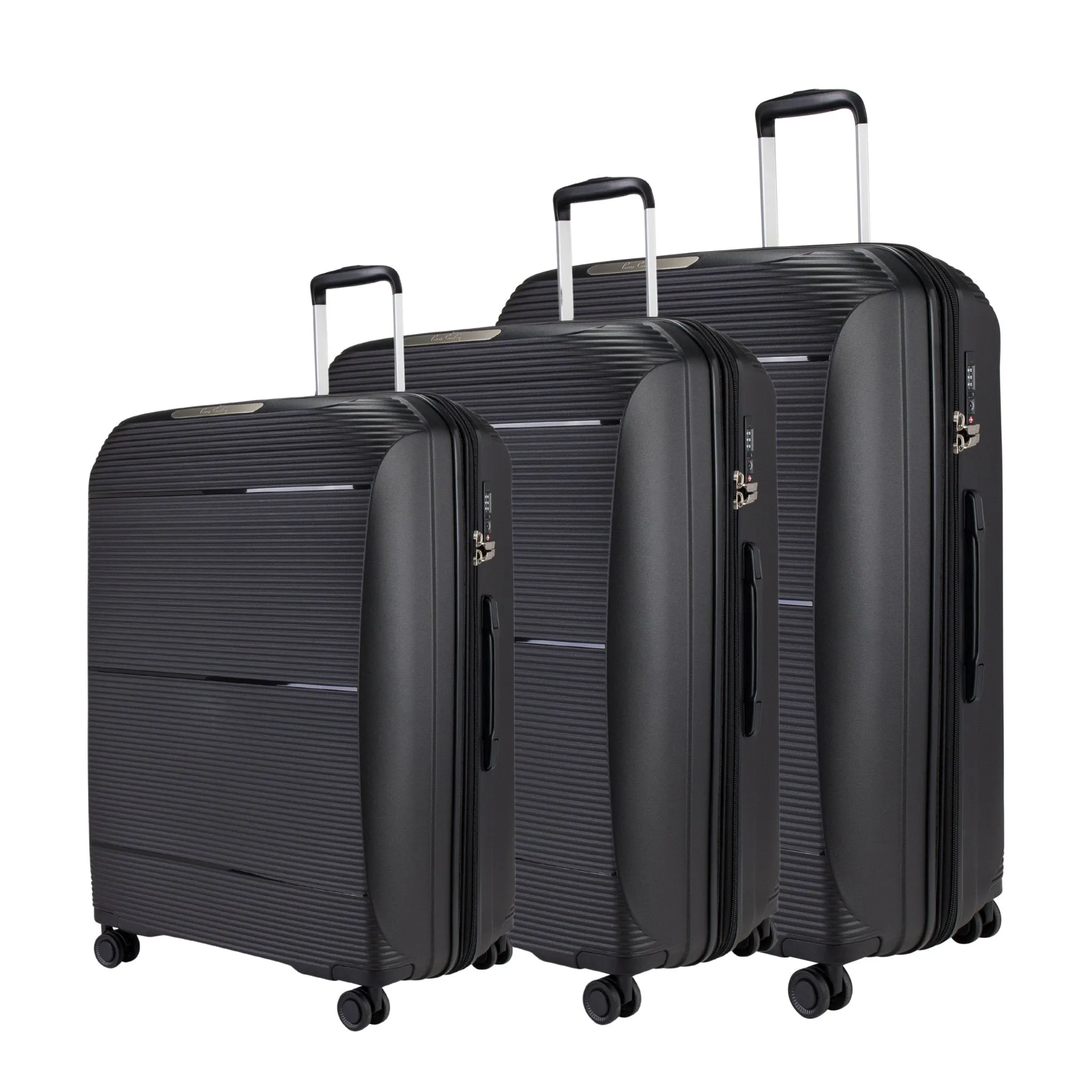 Vienna Suitcases Set of 3   Beauty Case - Rose Gold