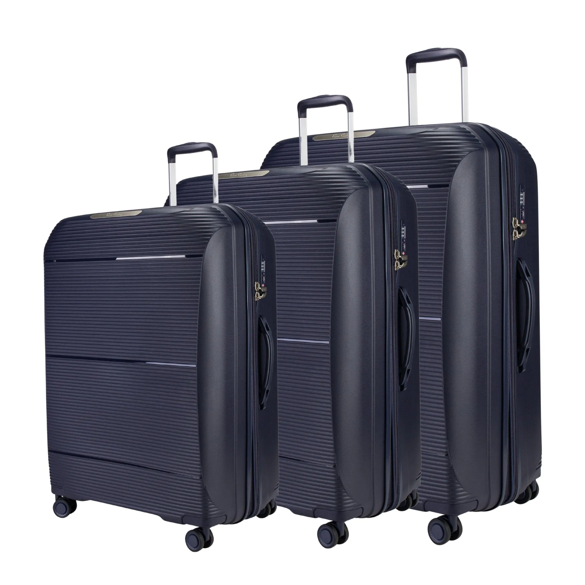 Vienna Suitcases Set of 3   Beauty Case - Rose Gold