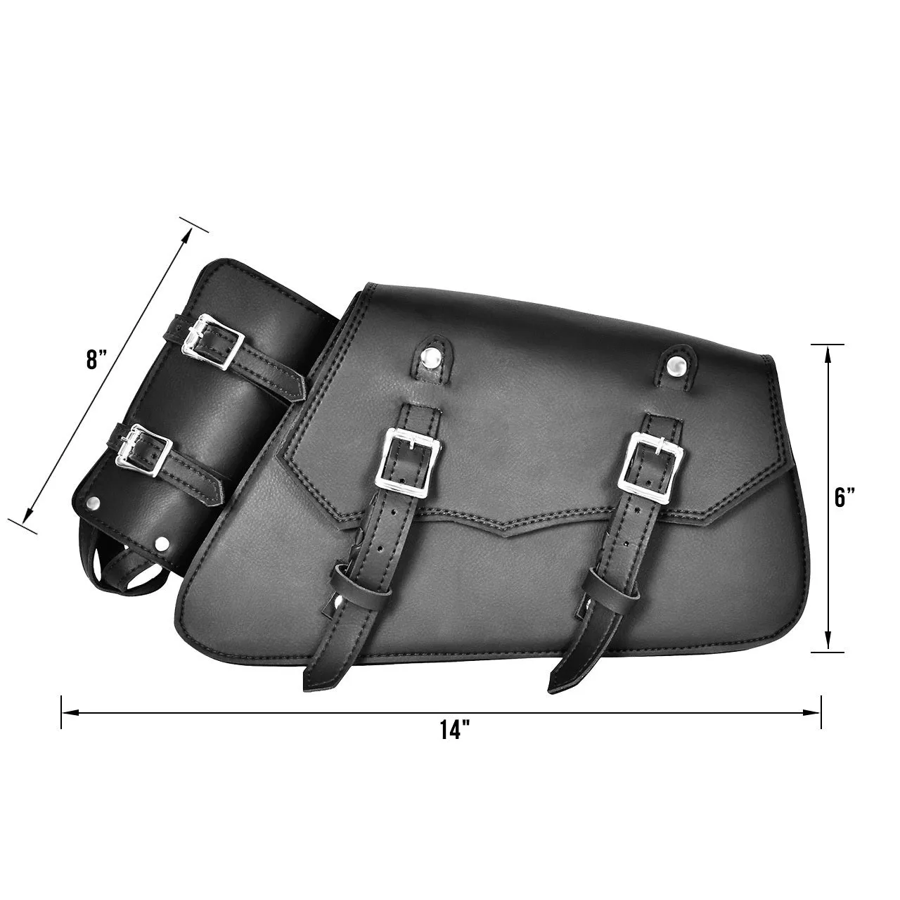 VS151L Swing Arm Bag Left Side with Water Bottle Holder
