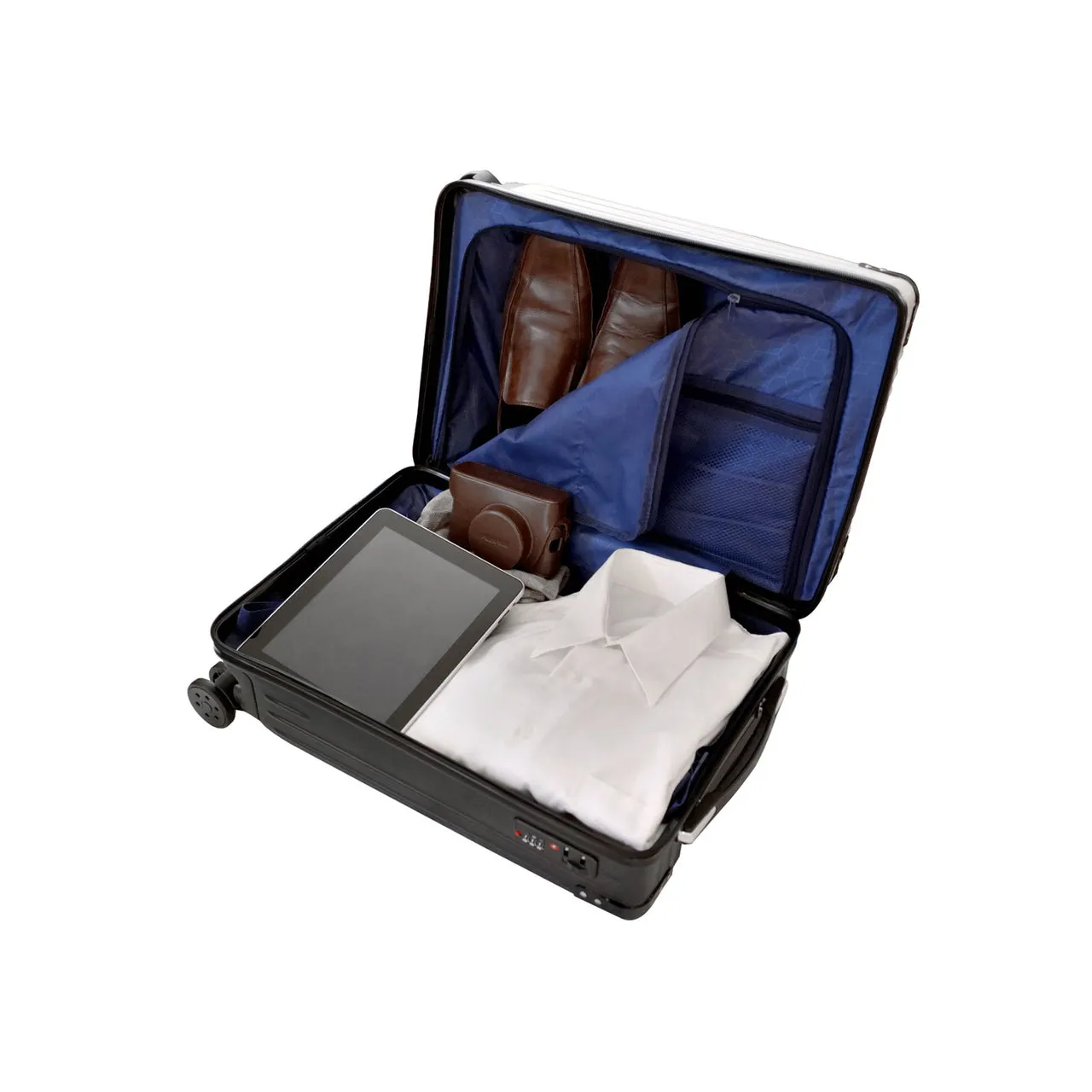 Wisconsin Badgers Premium 2-Toned 21" Carry-On Hardcase in RED